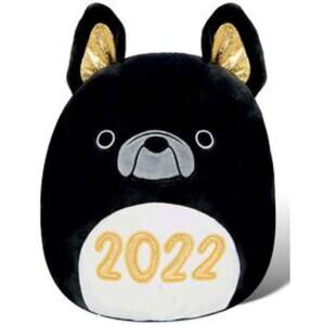 Squishmallows Foster the Black French Bulldog 2022 12" NWT Select Series RARE